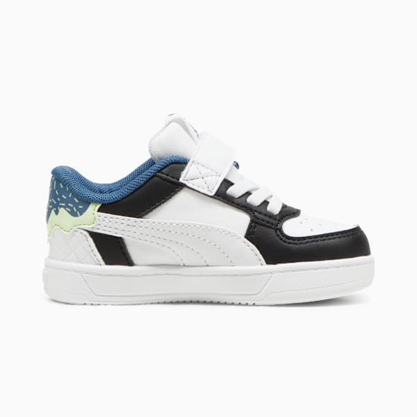 Tenis Bebé Caven 2.0 PUMA x TROLLS, PUMA Black-PUMA White-Blue Horizon, large-MEX