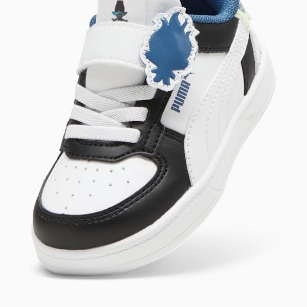Tenis Bebé Caven 2.0 PUMA x TROLLS, PUMA Black-PUMA White-Blue Horizon, large-MEX