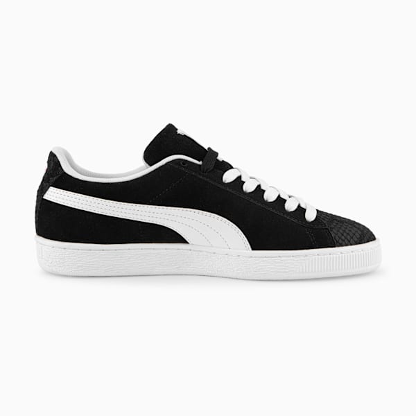 Zapatillas Suede "MIS RAICES", PUMA Black-PUMA White-Clementine-Racing Blue, large-ARG