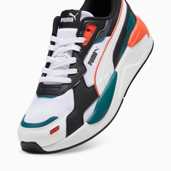 Zapatillas X-Ray 3, PUMA Black-PUMA White-Cold Green-Redmazing, large-ARG