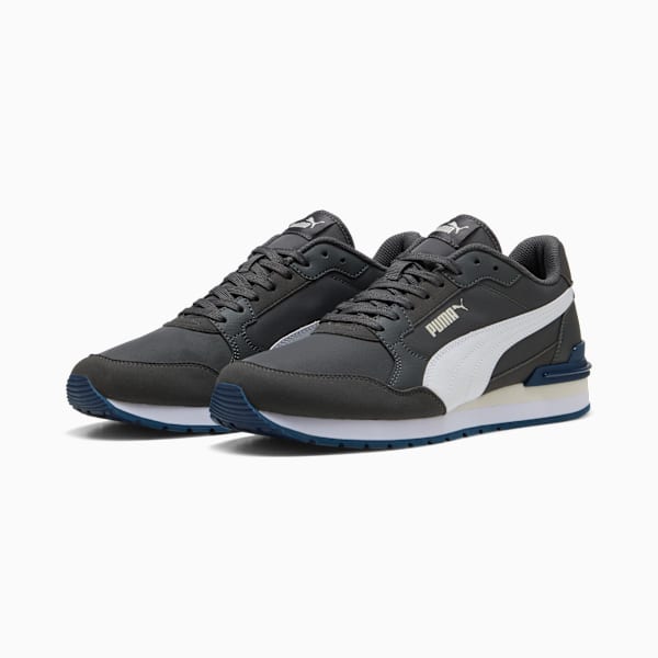 ST Runner v4 Nylon Sneakers Unisex, Dusky Gray-PUMA White-Vapor Gray, large-ZAF