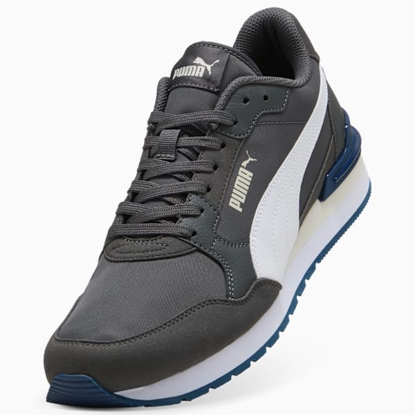 ST Runner v4 Nylon Sneakers Unisex, Dusky Gray-PUMA White-Vapor Gray, large-ZAF