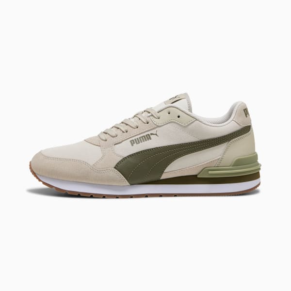 ST Runner v4 Suede Sneakers Unisex, Vapor Gray-Loden Green-Desert Dust, large-ZAF