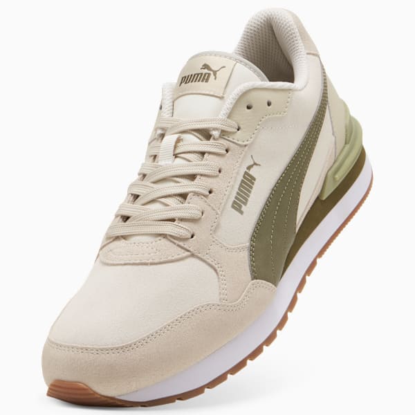 ST Runner v4 Suede Sneakers Unisex, Vapor Gray-Loden Green-Desert Dust, large-ZAF