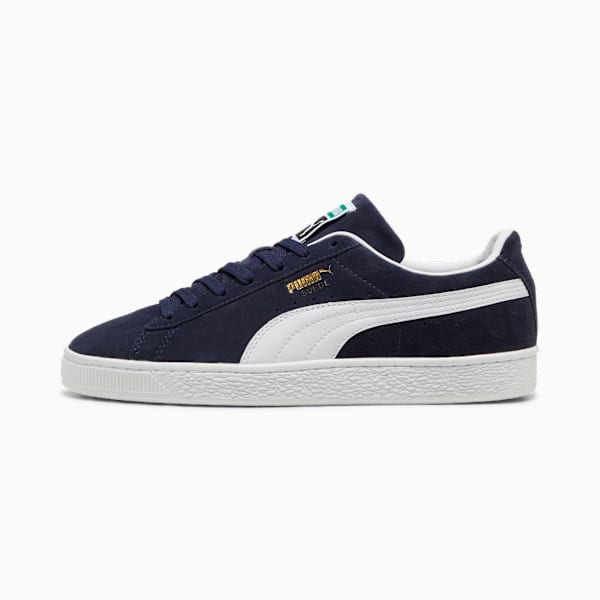 Tenis Suede Classic, PUMA Navy-PUMA White, large-MEX