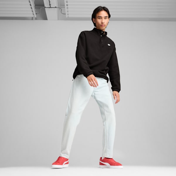 Tenis Suede Classic, Tart Cherry-PUMA White, large-MEX