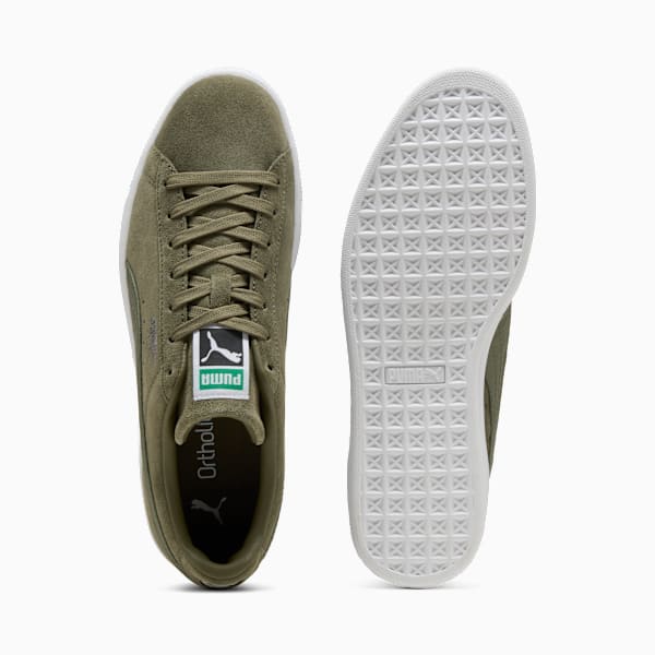 Zapatillas Suede Classic, Loden Green-PUMA White, large-ARG