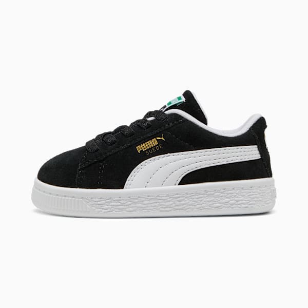 Suede Classic Sneakers Toddler, PUMA Black-PUMA White, large-ZAF