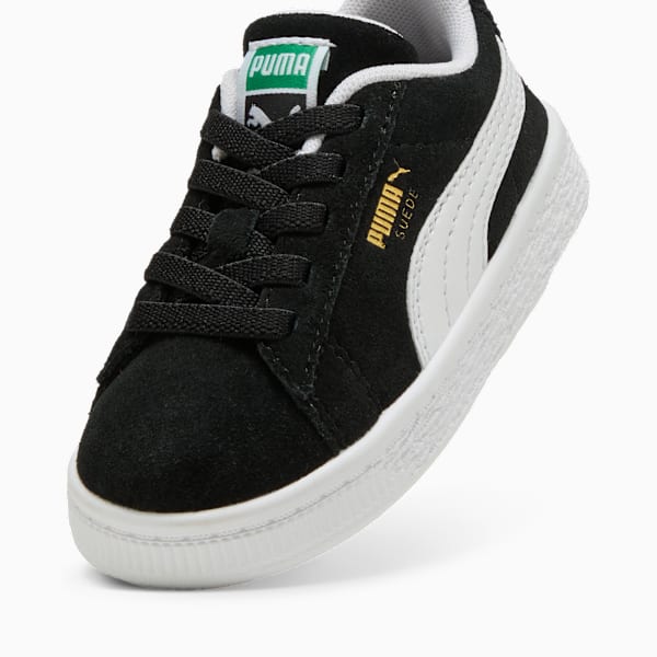 Suede Classic Sneakers Toddler, PUMA Black-PUMA White, large-ZAF