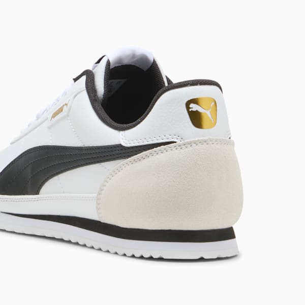Zapatillas Puma Turino II, PUMA White-PUMA Black-Vapor Gray-PUMA Gold, large-ARG