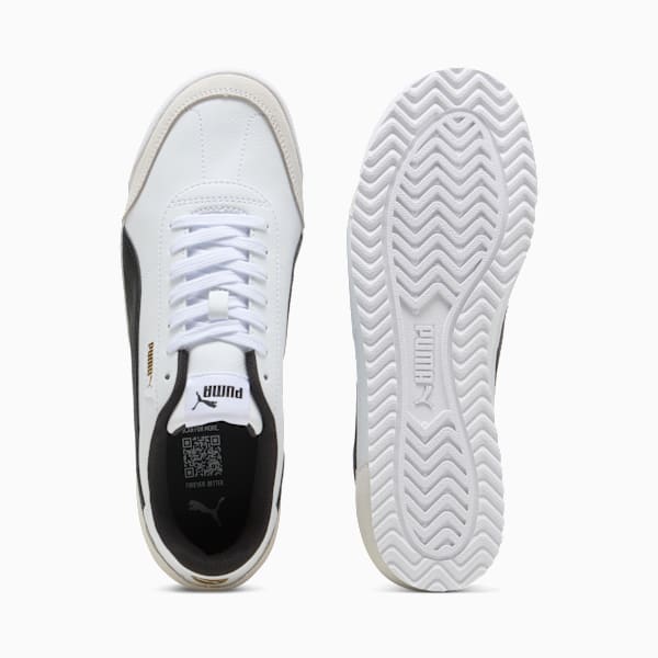 Zapatillas Puma Turino II, PUMA White-PUMA Black-Vapor Gray-PUMA Gold, large-ARG