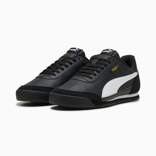 Zapatillas Puma Turino II, PUMA Black-PUMA White-PUMA Gold, large-ARG