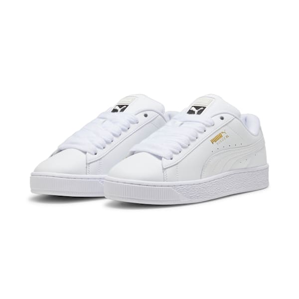 Zapatillas Suede XL, PUMA White-Vapor Gray, large-ARG
