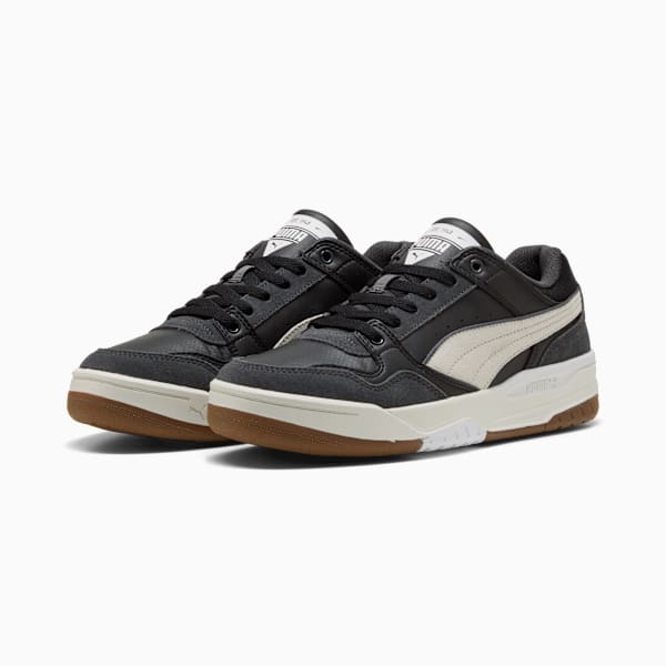 Zapatillas Rebound Retro Gamuza, PUMA Black-PUMA White-Dusky Gray-Warm White, large-ARG