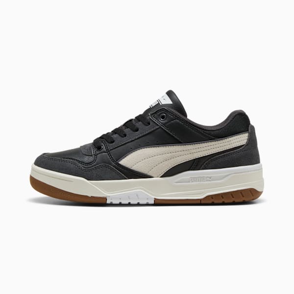 Zapatillas Rebound Retro Gamuza, PUMA Black-PUMA White-Dusky Gray-Warm White, large-ARG