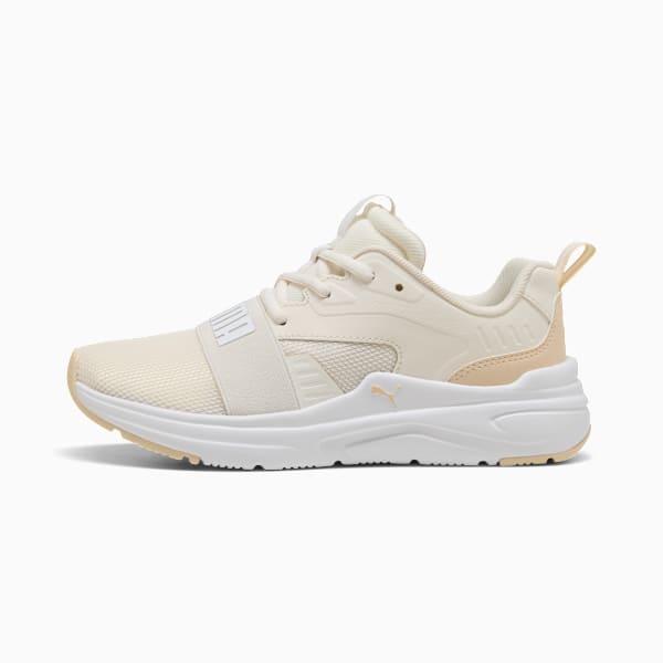 SOFTRIDE Wired 2 Sneakers Unisex, Frosted Ivory-PUMA White-Canvas, large-MEX