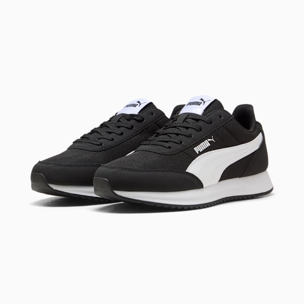 R78 Lightwind Sneakers Unisex, PUMA Black-PUMA White, large-ZAF
