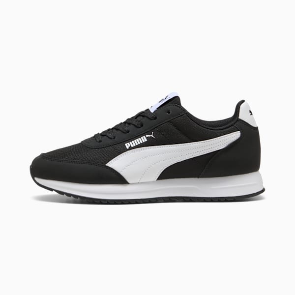 R78 Lightwind Sneakers Unisex, PUMA Black-PUMA White, large-ZAF