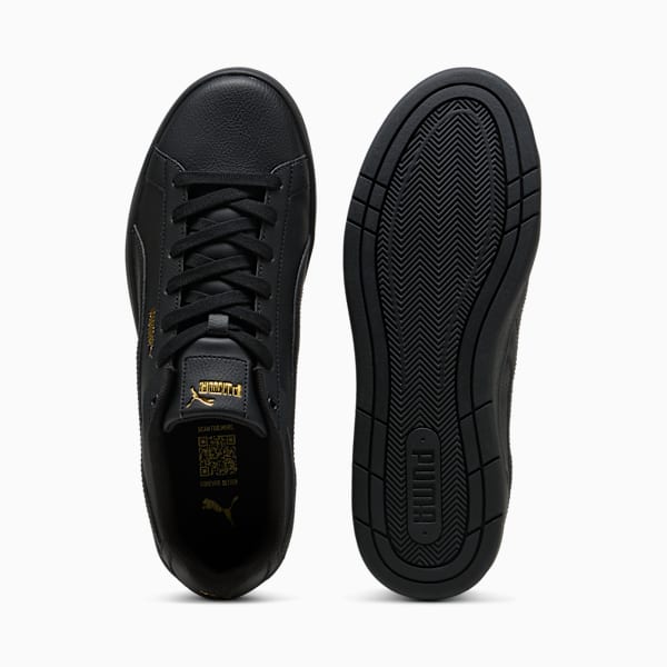 Court Classico Sneakers Unisex, PUMA Black-PUMA Black-PUMA Gold, large-ZAF