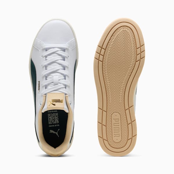 Court Classico Sneakers Unisex, PUMA White-Green Terrain-Canvas, large-ZAF
