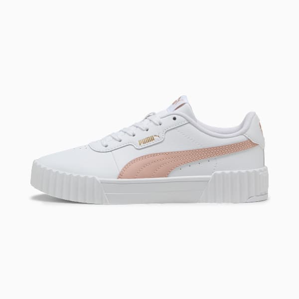Tenis Mujer Carina Street Lux, PUMA White-Rose Quartz-PUMA Gold, large-MEX