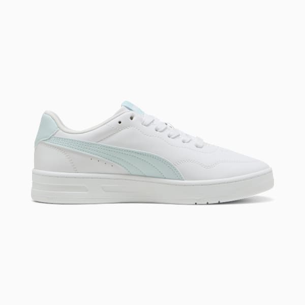 Court Lally Sneakers Women, PUMA White-Sea Glass, large-ZAF