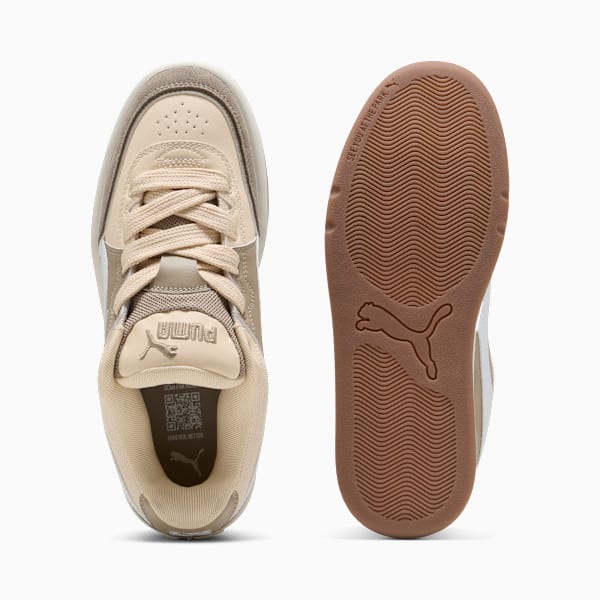 Park Lifestyle SK8 Sneakers Unisex, Canvas-PUMA White-Ice Coffee, large-ZAF