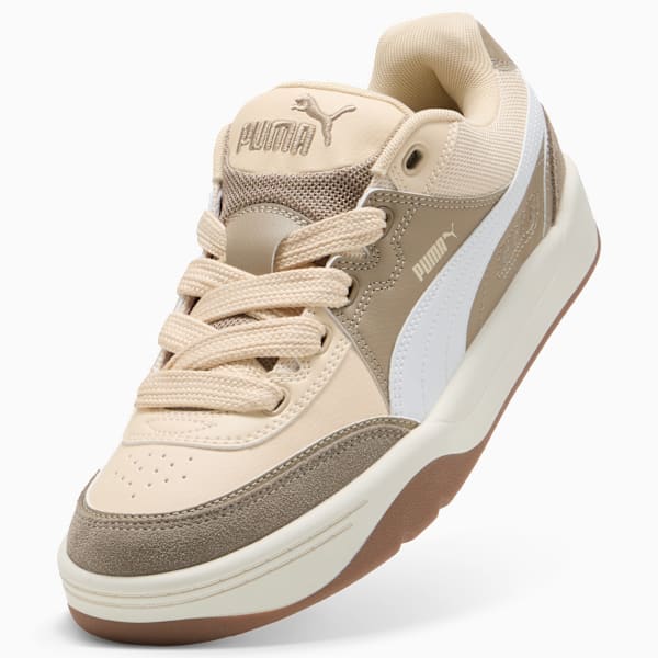 Park Lifestyle SK8 Sneakers Unisex, Canvas-PUMA White-Ice Coffee, large-ZAF