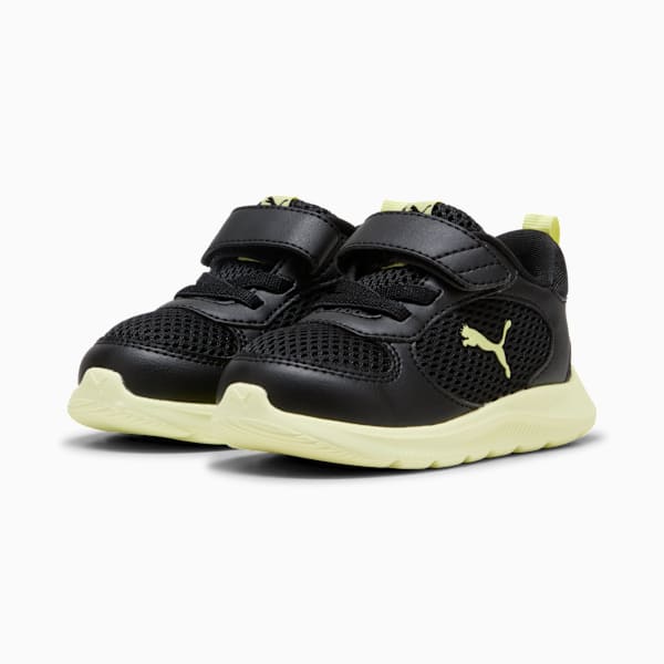 Puma Fun Racer 2 Sneakers Toddlers, PUMA Black-Fresh Yellow, large-ZAF