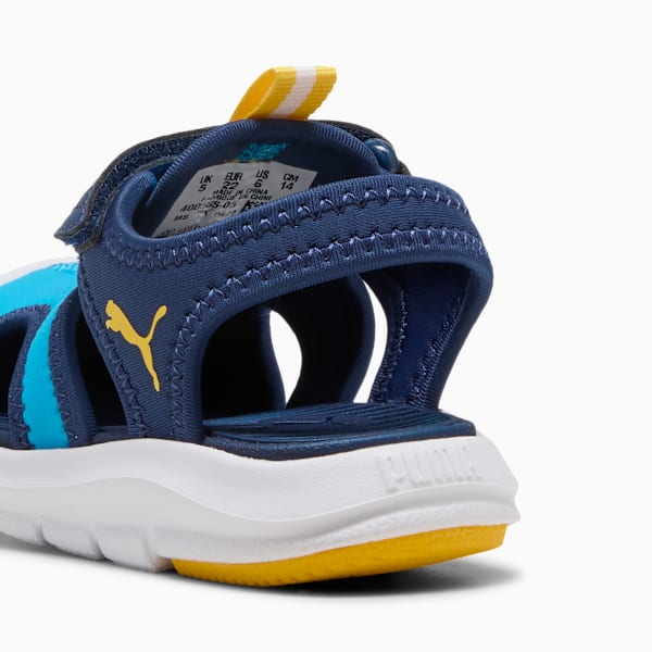 Sandalias Fun Racer para bebés, Speed Blue-Pelé Yellow, large-MEX