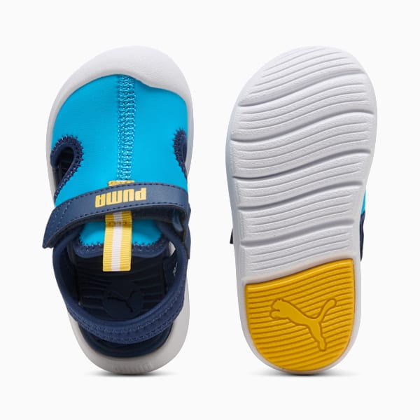 Sandalias Fun Racer para bebés, Speed Blue-Pelé Yellow, large-MEX