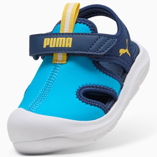 Sandalias Fun Racer para bebés, Speed Blue-Pelé Yellow, large-MEX
