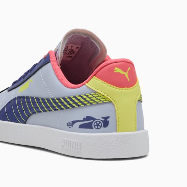 PUMA Club II Poised 2 Race Sneakers Youth, Cool Weather-Blue Crystal-Lemon Sherbert, large-ZAF