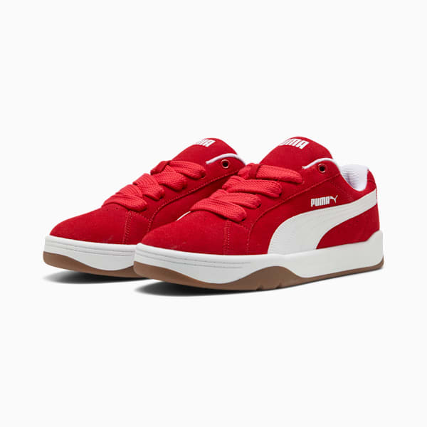 Zapatillas Park Lifestyle Easy Gamuza, For All Time Red-PUMA White, large-ARG