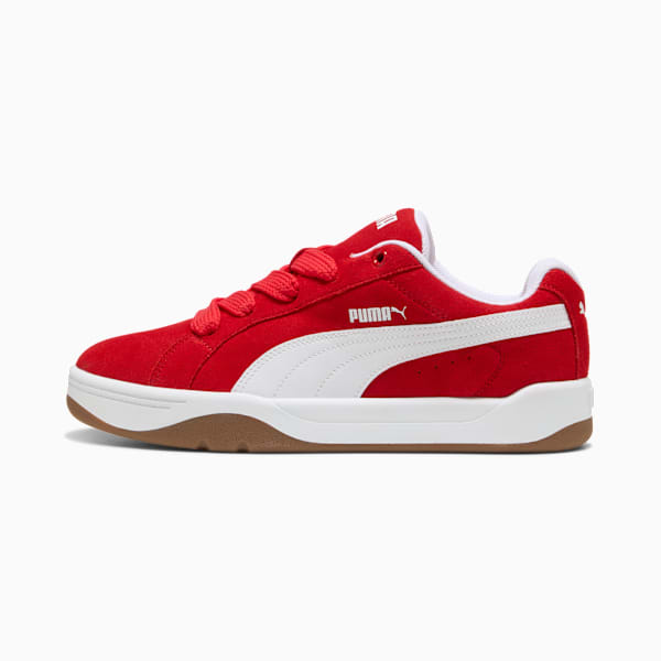 Zapatillas Park Lifestyle Easy Gamuza, For All Time Red-PUMA White, large-ARG