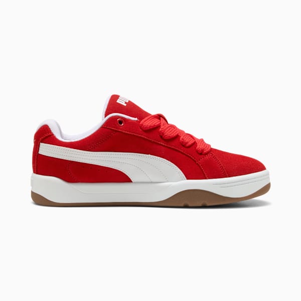 Zapatillas Park Lifestyle Easy Gamuza, For All Time Red-PUMA White, large-ARG