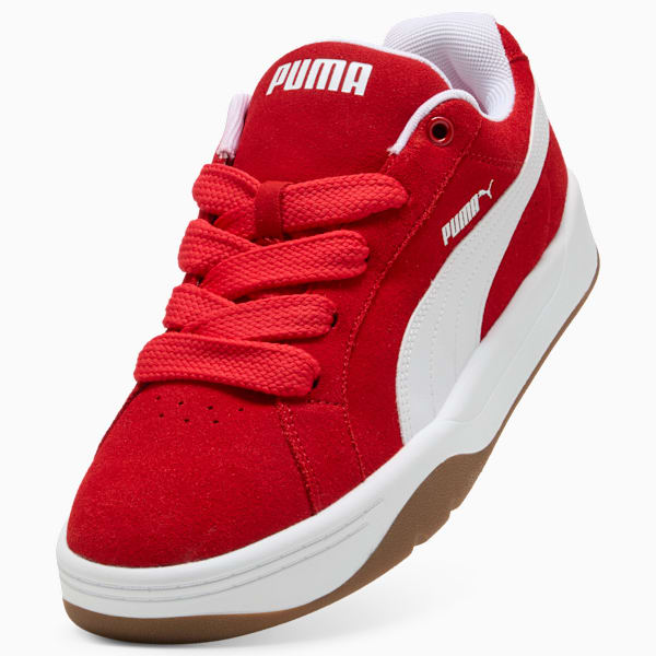 Zapatillas Park Lifestyle Easy Gamuza, For All Time Red-PUMA White, large-ARG