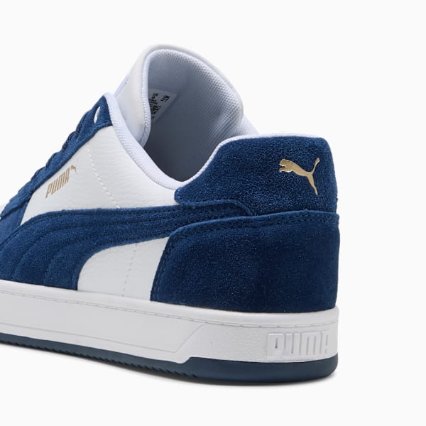 Caven 2.0 Mono Sneakers Unisex, PUMA White-Persian Blue-PUMA Gold, large-ZAF