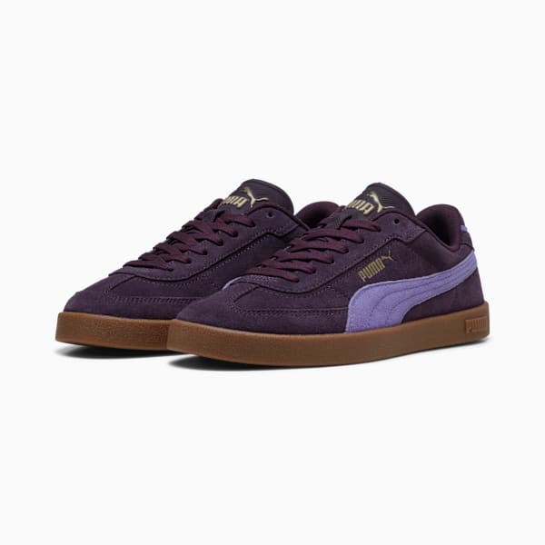 Zapatillas PUMA Club II Era Gamuza, Midnight Plum-Lavender Alert, large-ARG