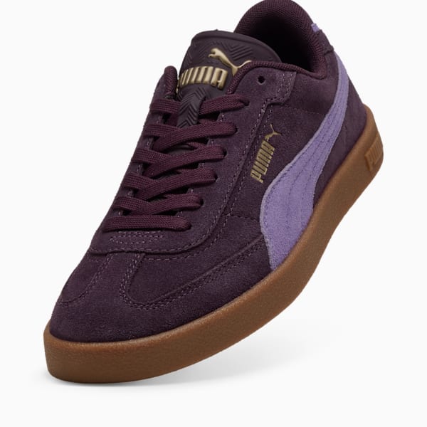 Zapatillas PUMA Club II Era Gamuza, Midnight Plum-Lavender Alert, large-ARG