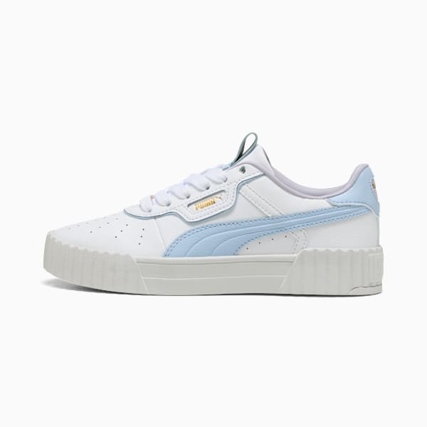 Carina 3.0 Luxe Sneakers Women, PUMA White-Haute Tropic, large-ZAF