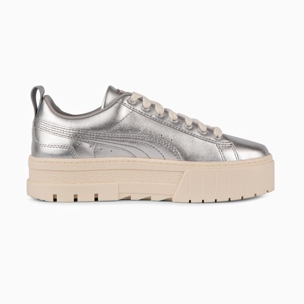 Tenis mujer Mayze Chrome, PUMA Silver-Matte Silver-Sugared Almond, large-MEX