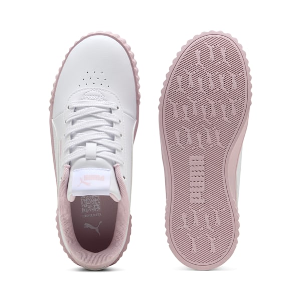 Zapatillas Carina 3.0 Cutie para niñas, PUMA White-Rose Mauve, large-ARG