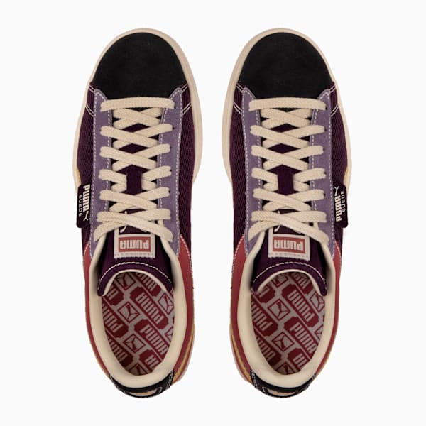 Zapatillas Suede Crafted, Flat Dark Gray-Midnight Plum-Alpine Snow, large-ARG