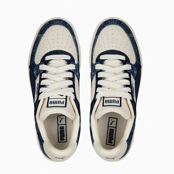 Zapatillas CA Pro Denim Wns, PUMA White-Persian Blue-Warm White, large-ARG