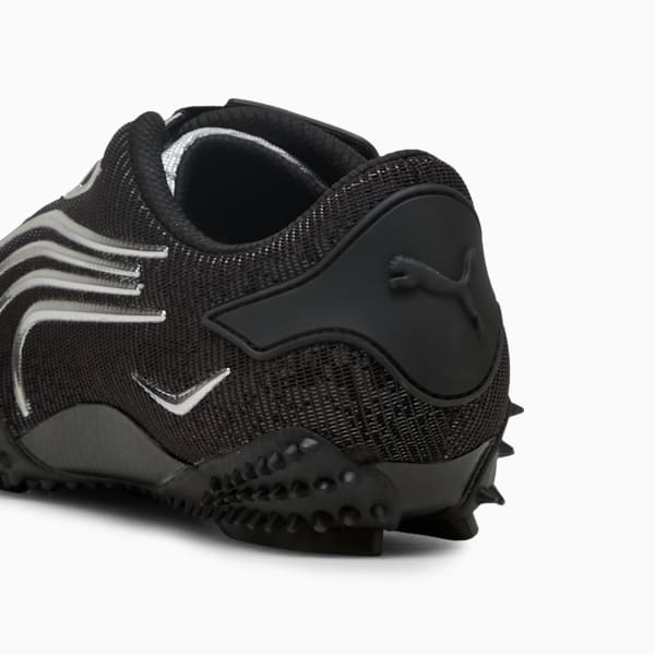 Mostro Metallic Sneakers Unisex, PUMA Black-PUMA Silver, large-ZAF