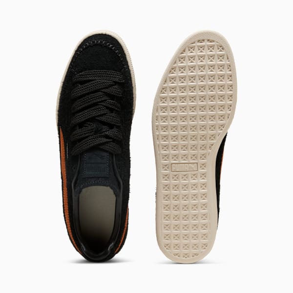 Suede Moccasin Sneakers Unisex, PUMA Black-Brandy, large-MEX