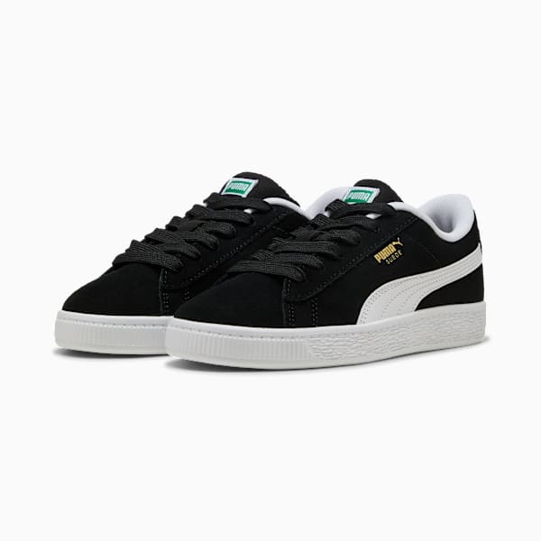 Zapatillas Suede Classic para niños, PUMA Black-PUMA White, large-ARG