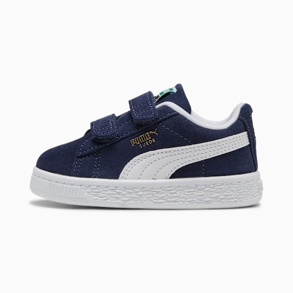 Zapatillas Suede Classic para bebes, PUMA Navy-PUMA White, large-ARG