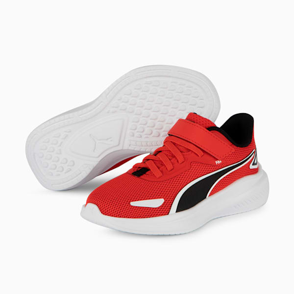 Zapatillas Infantiles Skyrocket, For All Time Red-PUMA Black-PUMA White, large-ARG